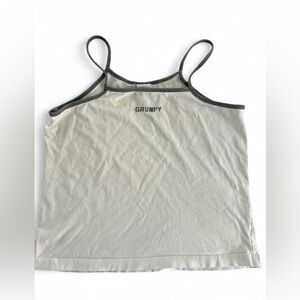 Disney Grumpy White Camisole Top